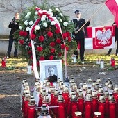 W miejscu pochówku zamordowanych odbył się symboliczny pogrzeb.