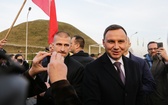 Prezydent Andrzej Duda w Piekarach