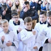 Nowi ministranci w Zbylitowskiej Górze