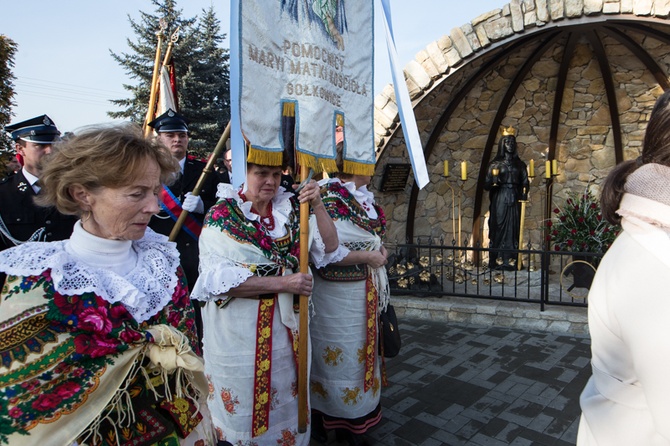 Pobłogosławienie groty św. Barbary w Gołkowicach