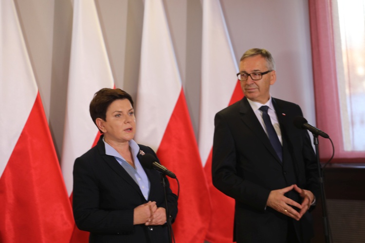 Wizyta premier Beaty Szydło w Bielsku-Białej