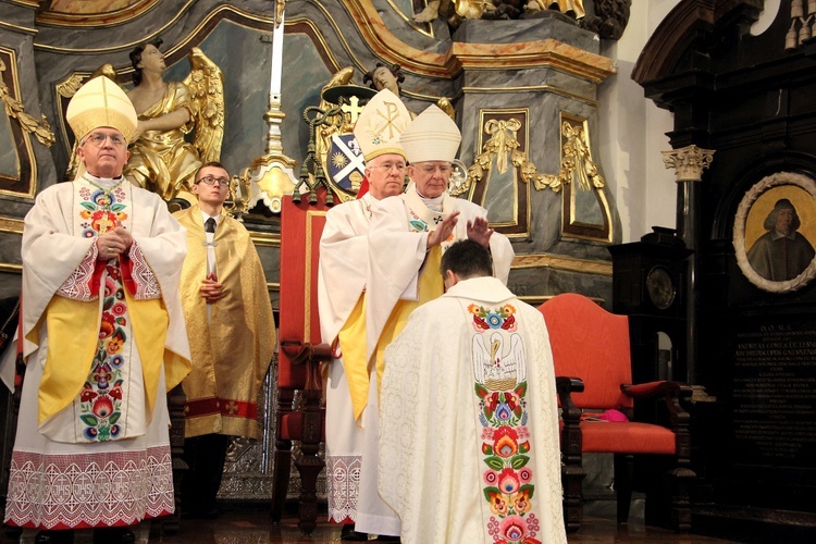 Abp Marek Jędraszewski w Łowiczu