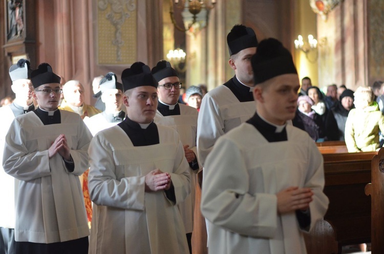 Obłóczyny siedmiu alumnów