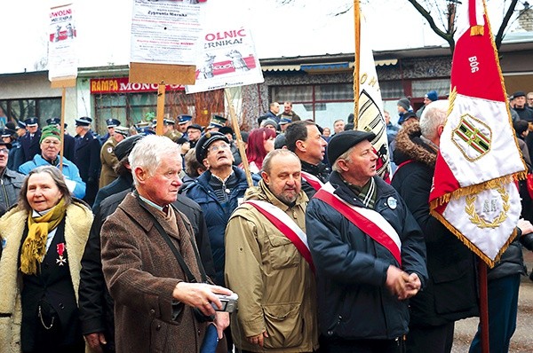 ▲	– Walka o godność dla internowanych trwa do dzisiaj – mówili uczestnicy zjazdu. 