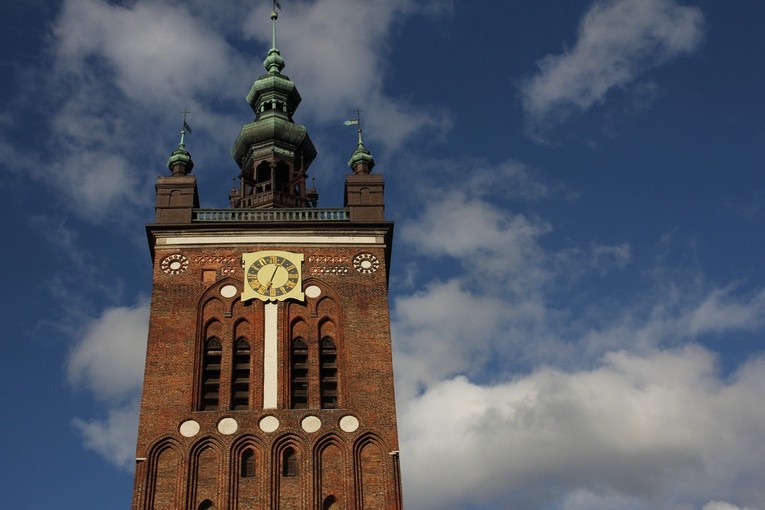 To w wieży kościoła św. Katarzyny w Gdańsku umiejscowiono chronometr