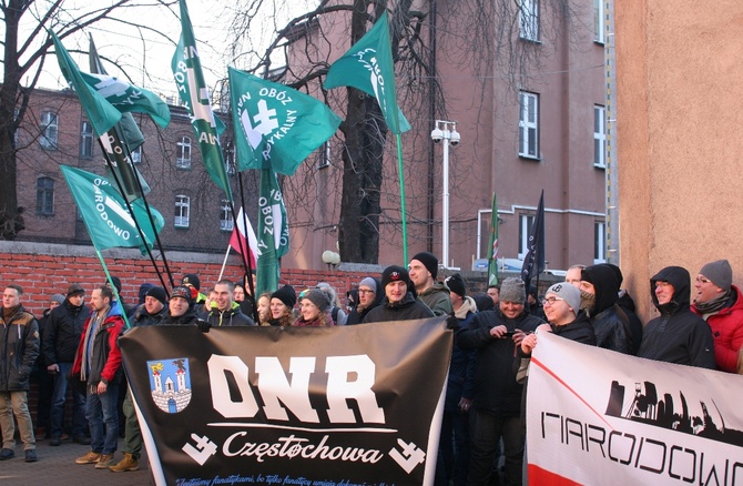 Antyislamska demonstracja ONR w Katowicach