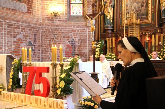 (Czerwiec) Siostry michalitki obchodziły 75. rocznicę pracy w Radomiu 