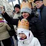 Orszak Trzech Króli - Kraków 2017 człon czerwony