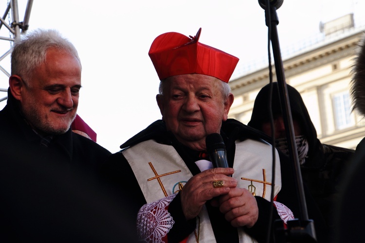 Orszak Trzech Króli - Kraków 2017, człony niebieski i zielony