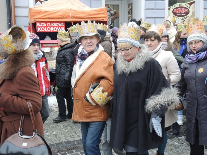 6. Orszak Trzech Króli w Bielsku-Białej - na trasie AD 2017