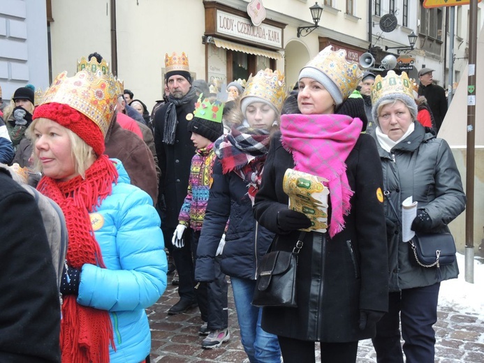 6. Orszak Trzech Króli w Bielsku-Białej - na trasie AD 2017