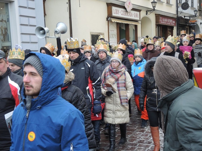 6. Orszak Trzech Króli w Bielsku-Białej - na trasie AD 2017