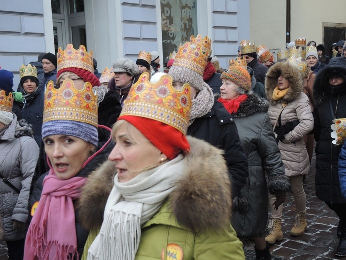 6. Orszak Trzech Króli w Bielsku-Białej - na trasie AD 2017