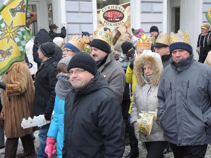 6. Orszak Trzech Króli w Bielsku-Białej - na trasie AD 2017