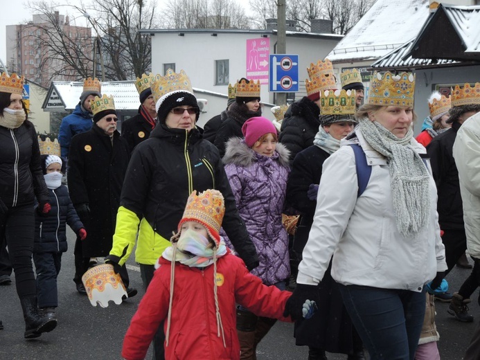 6. Orszak Trzech Króli w Bielsku-Białej - na trasie AD 2017