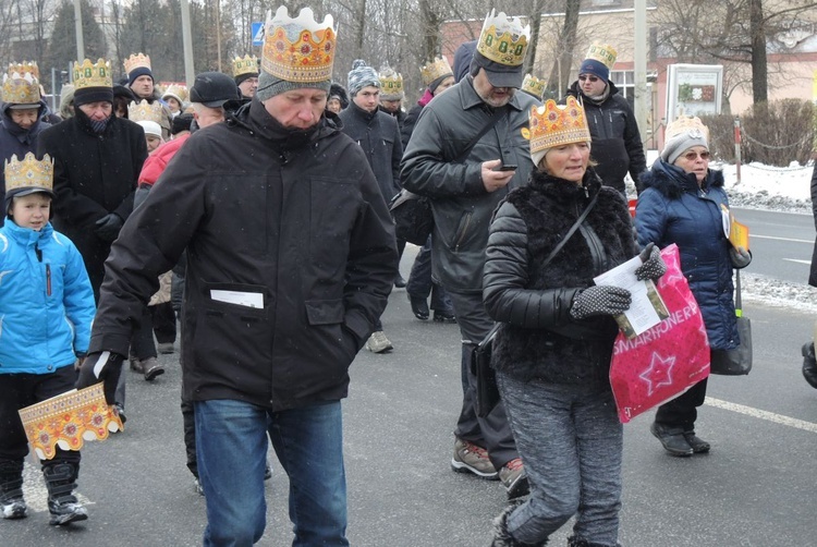 6. Orszak Trzech Króli w Bielsku-Białej - na trasie AD 2017