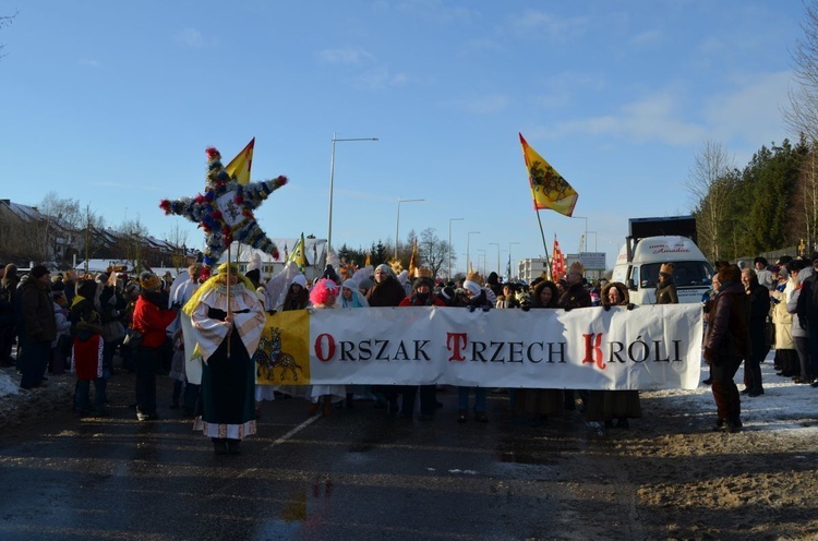 Orszak Trzech Kroli w Słupsku