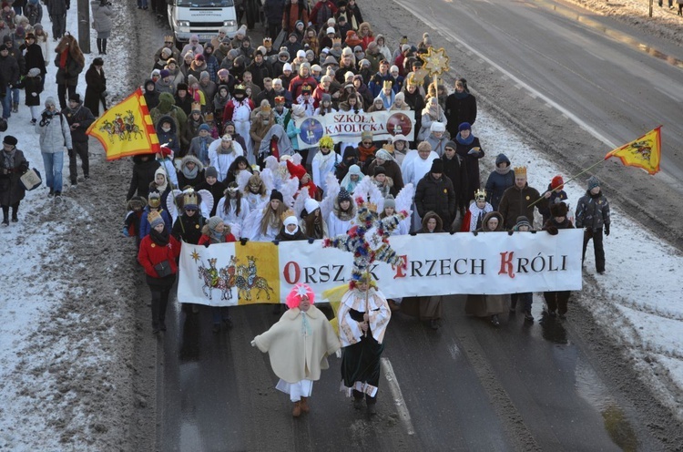 Orszak Trzech Kroli w Słupsku