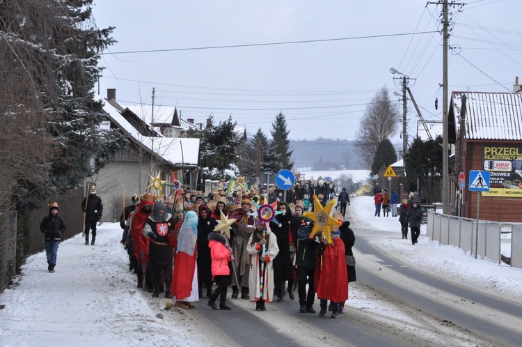 Bobowa - Orszak Trzech Króli 2017