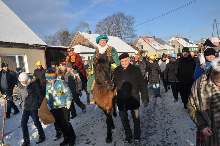 Orszak Trzech Króli w Sławsku