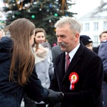 Polonez maturzystów w Łowiczu