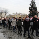 Polonez maturzystów w Łowiczu