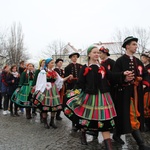 Polonez maturzystów w Łowiczu