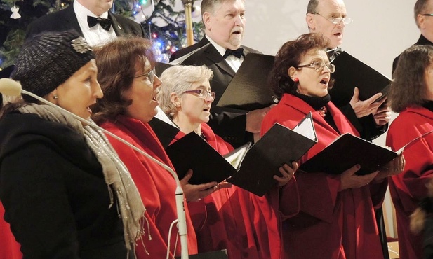 Chórzysci "Organum" w Kętach na osiedlu