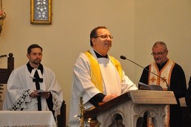 Nabożeństwo ekumeniczne w kościele pw. Ducha Świętego w Nowym Sączu w 2015 roku