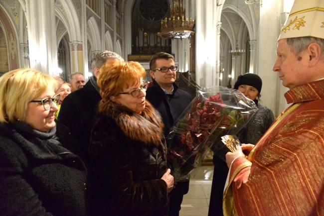 Msza św. w dniu imienin bp. Henryka Tomasika