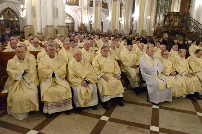 Msza św. w dniu imienin bp. Henryka Tomasika