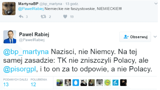 Dymisja rzecznika Nowoczesnej. Z powodu "nazistów, nie Niemców"?