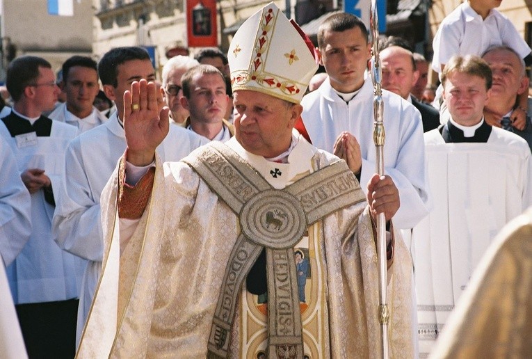 Ingres abp. Stanisława Dziwisza - Kraków 2005