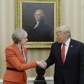 May: Trump obiecał "100-procentowe" poparcie dla NATO