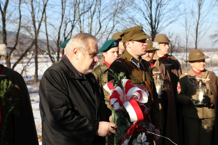 Hołd dla powstańców styczniowych w Porąbce - 2017