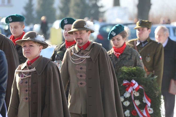 Hołd dla powstańców styczniowych w Porąbce - 2017