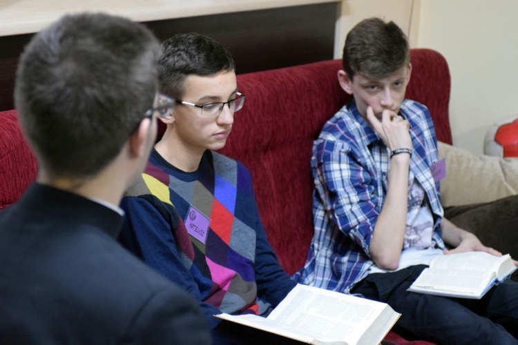 Rekolekcje dla młodzieży męskiej w seminarium