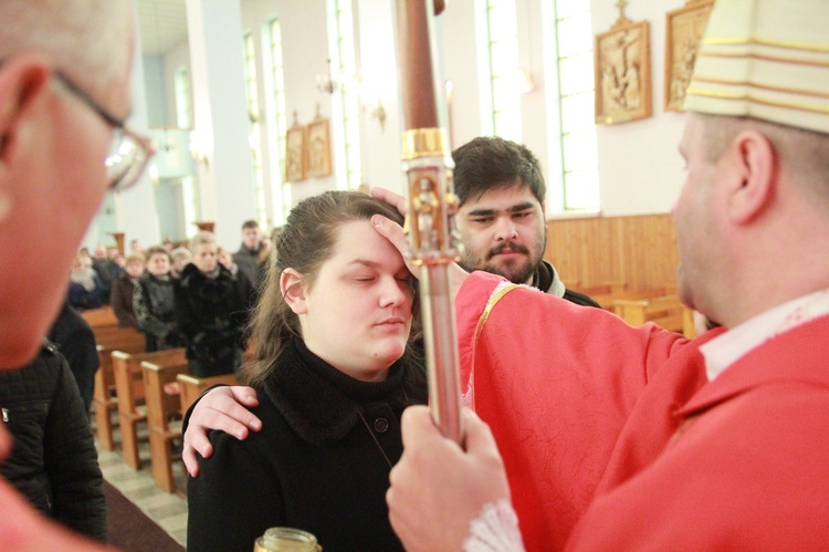 Bierzmowanie w Biskupicach Radłowskich