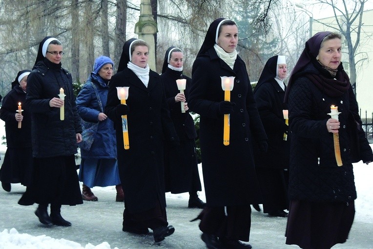 ▲	Siostry, bracia i kapłani zakonni świętowali w Bielsku-Białej.