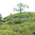 Hobbiton Movie Set - wioska hobbitów w Nowej Zelandii