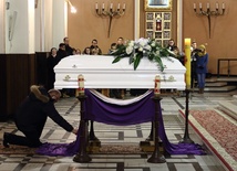 Pierwszy dzień pogrzebu Heleny Kmieć - Trzebinia
