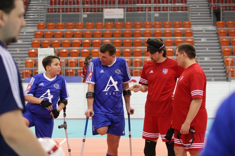 Pierwszy w historii mecz amp- i blind futbolistów w Bielsku-Białej