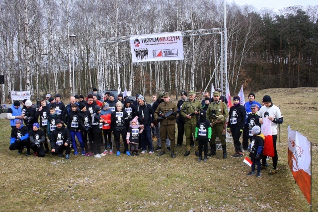 Bieg Wilczym Tropem w Polkowicach