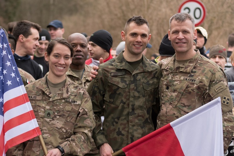 Amerykanie pobiegli Tropem Wilczym