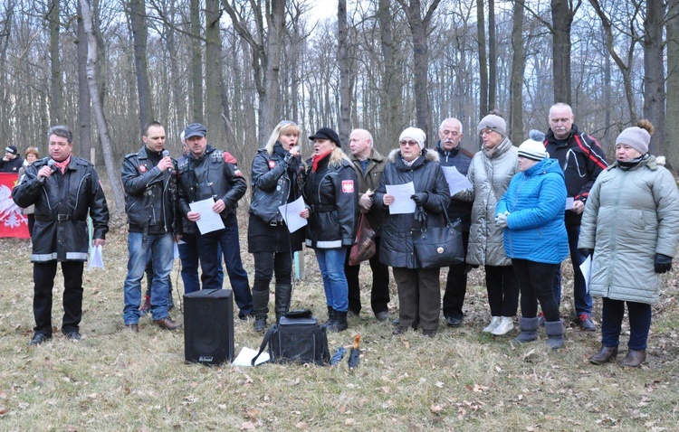 Pamięci żołnierzy wyklętych w Grodkowie