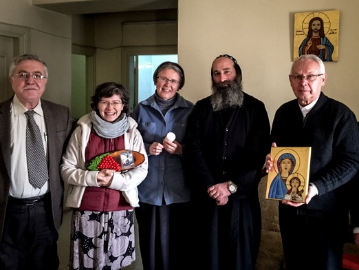 Delegacja Caritas w syryjskim Aleppo