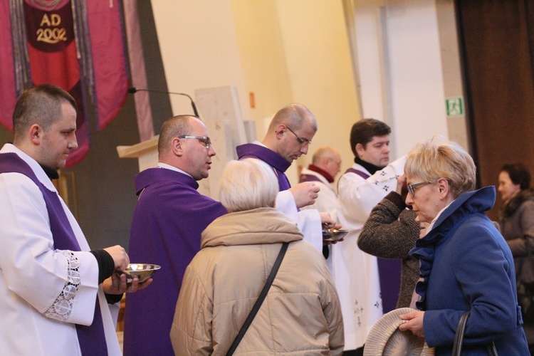 Środa Popielcowa w parafii św. Józefa w Lublinie