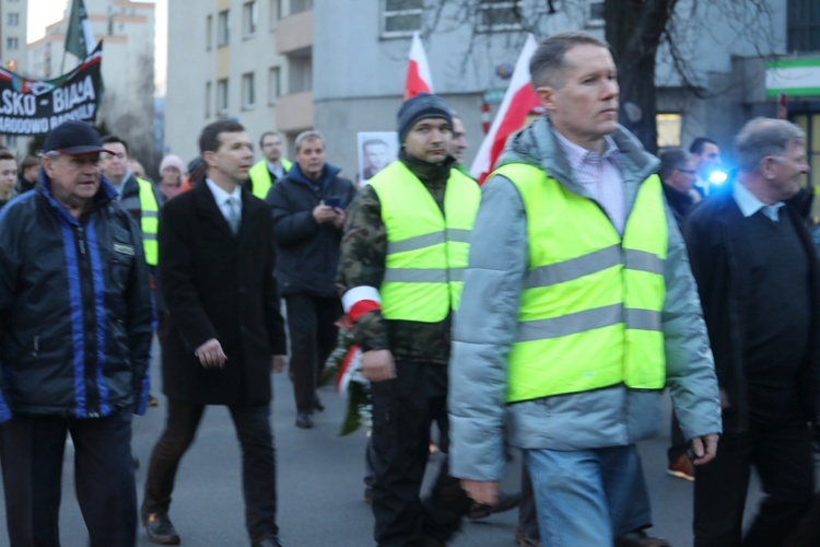 Marsz Pamięci Żołnierzy Wyklętych w Bielsku-Białej - 2017