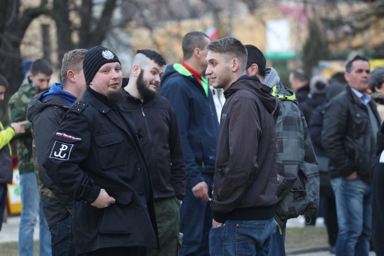 Marsz Pamięci Żołnierzy Wyklętych w Bielsku-Białej - 2017