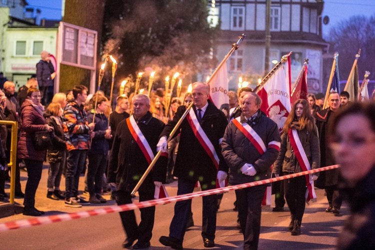 II Marsz Pamięci Żołnierzy Wyklętych w Ostródzie